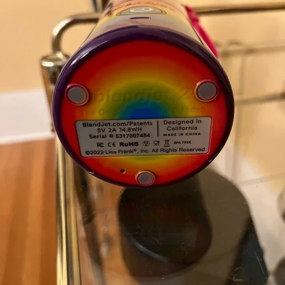 Lisa Frank Rainbow BlendJet